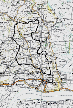 Le sentier de randonnée de Fronsac