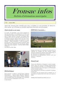 Bulletin municipal n°10 Bulletin municipal n°10