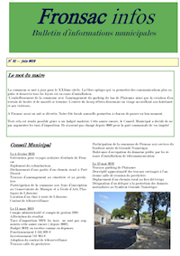 Bulletin municipal n°21 Bulletin municipal n°21